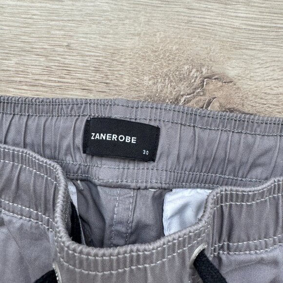 Zanerobe Sureshot Lightweight Cargo Jogger Cement Men 30 - Picture 3 of 8